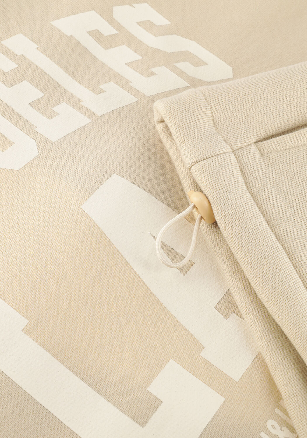 PENN & INK Gilet CARDIGAN PRINT en beige - large