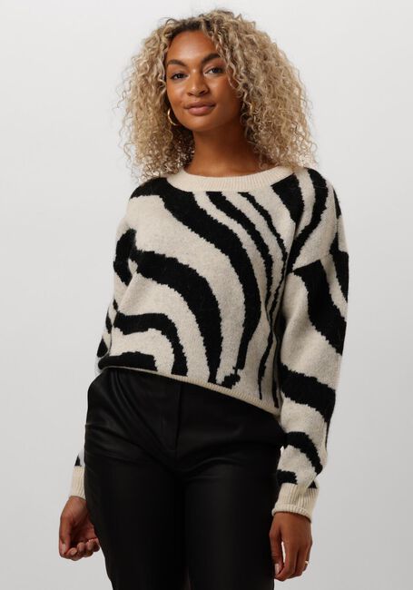 MINUS Pull MELIMA KNIT PULLOVER en beige - large