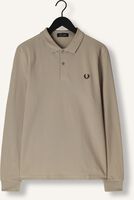 FRED PERRY Polo LONG SLEEVE PLAIN FRED PERRY SHIRT Olive FRED PERRY Polo LONG SLEEVE PLAIN FRED PERRY SHIRT Olive - medium