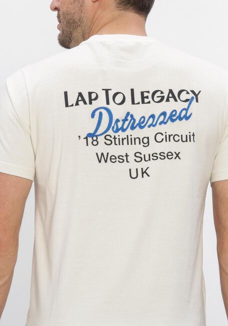 DSTREZZED T-shirt NICKOLAS TEE &Eacute;cru - large