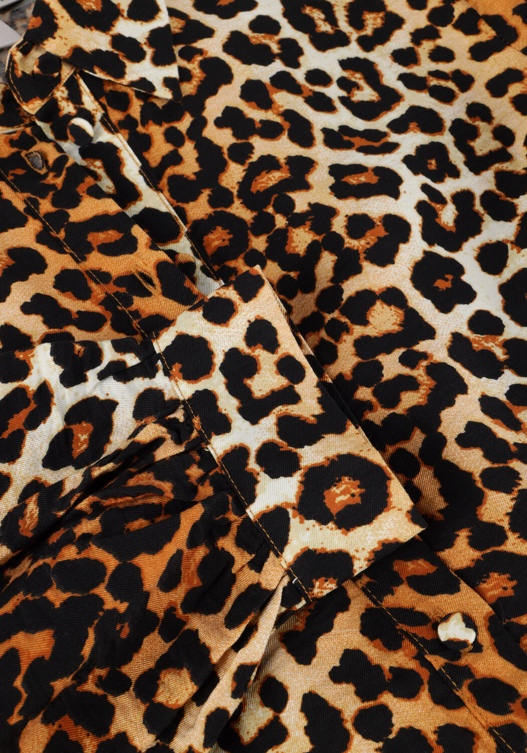 Y.A.S. Mini robe YASKAYA LS SHIRT DRESS S. NOOS en marron - large