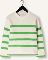 SELECTED WOMEN Pull SLFBLOOMIE LS KNIT O-NECK B en blanc SELECTED WOMEN Pull SLFBLOOMIE LS KNIT O-NECK B en blanc - medium