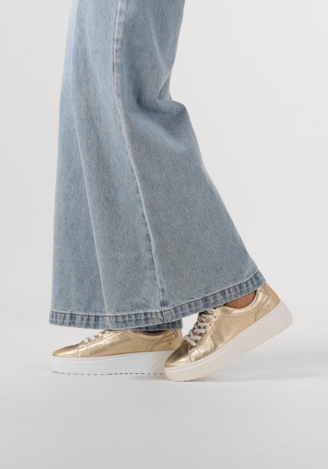 BLASZ Baskets basses ANEMONE-02 en or - large