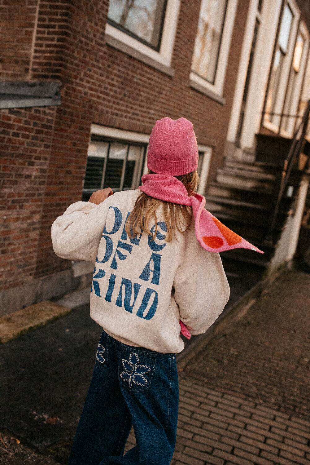 Ecru JENEST Trui PIPPA SWEATER - large