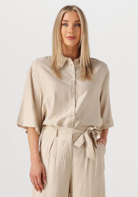 Beige MSCH COPENHAGEN  MSCHNYLA AMABELLE 2 4 SHIRT - large
