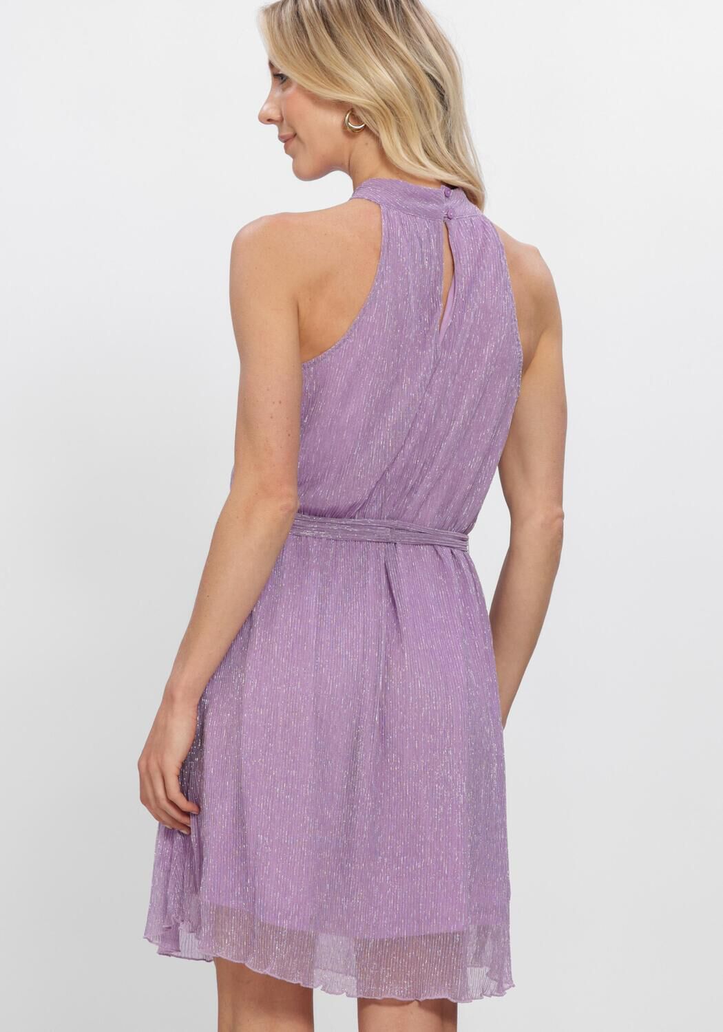 FREEBIRD F-JER-PLISSE-LUREX-26-2 Robes Lilas - large