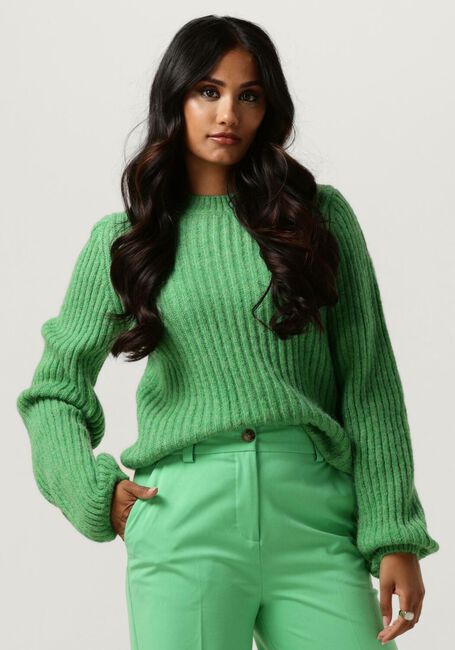 MODSTRÖM Pull GOLDIE O-NECK en vert - large