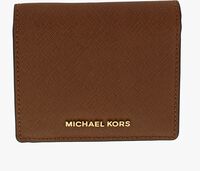 MICHAEL KORS Porte-monnaie CARRYALL CARD CASE en cognac - medium