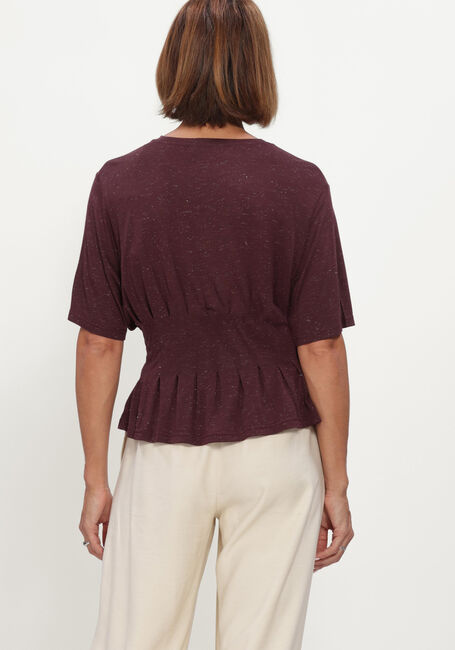 BY-BAR Haut DIVA SPARKLE TOP Bordeaux - large
