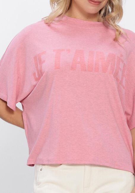 AIMEE THE LABEL T-shirt BENJAMIN SHIRT en rose - large