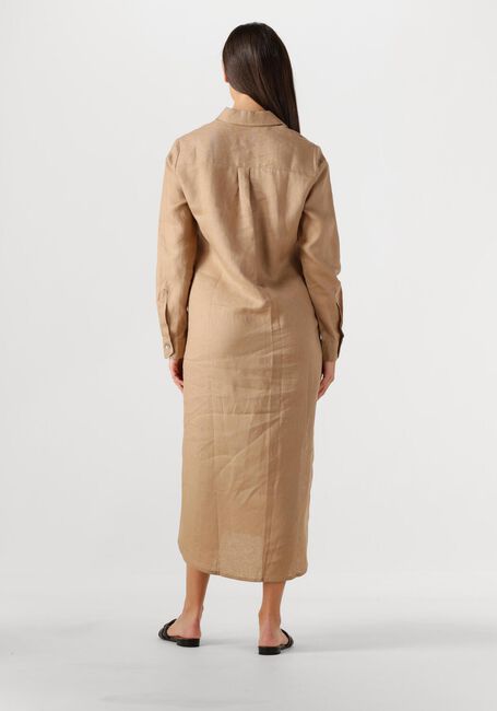 Beige RESORT FINEST Maxi jurk SHIRT DRESS - large