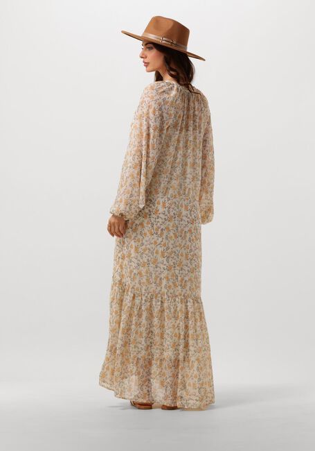 Gele NEO NOIR Maxi jurk HALLAS FIELD DRESS - large
