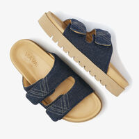 VIA VAI RAE LIDIA Tongs en bleu - medium