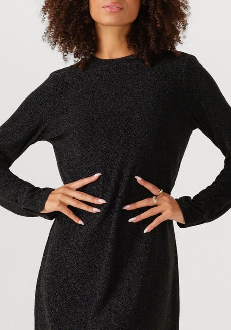 OBJECT Mini robe OBJFILIPA L/S RE SHORT DRESS en noir - large