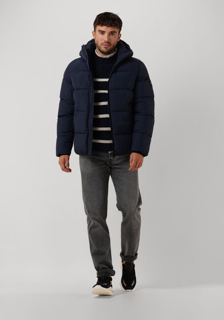 CALVIN KLEIN Veste matelassé CRINKLE NYLON PUFFER JACKET Bleu foncé - large