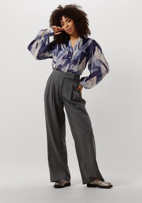 Blauwe NUKUS  PRESTONIA BLOUSE - large