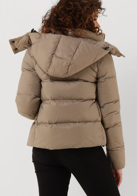 CALVIN KLEIN Veste matelassé CK MW DOWN SHORT PUFFER en taupe - large