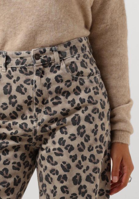 BY-BAR Mom jeans LEW CHEETAH PANT en marron - large