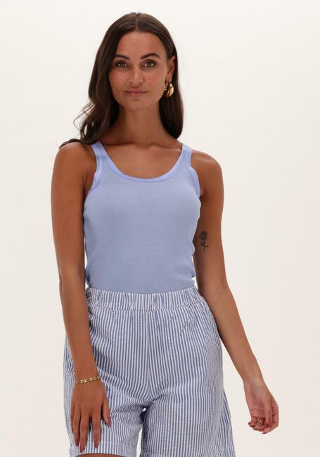 CC HEART Haut SILK CAMISOLE en bleu - large