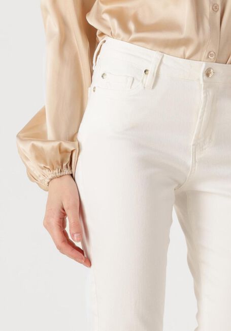 JANICE Straight leg jeans COOPER en blanc - large