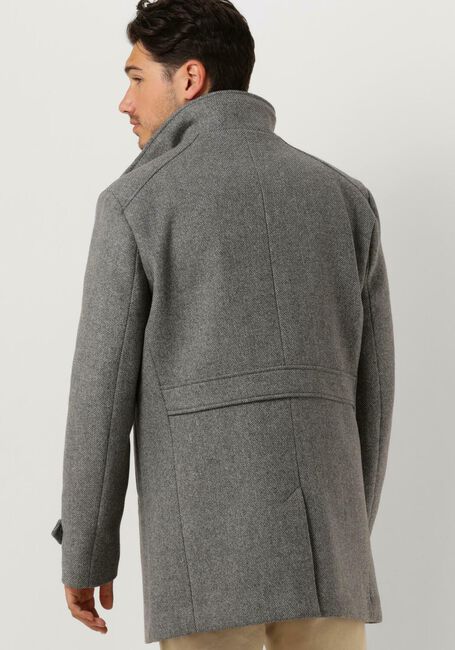 SELECTED HOMME Manteau SLHREUBEN WOOL COAT B NOOS en gris - large