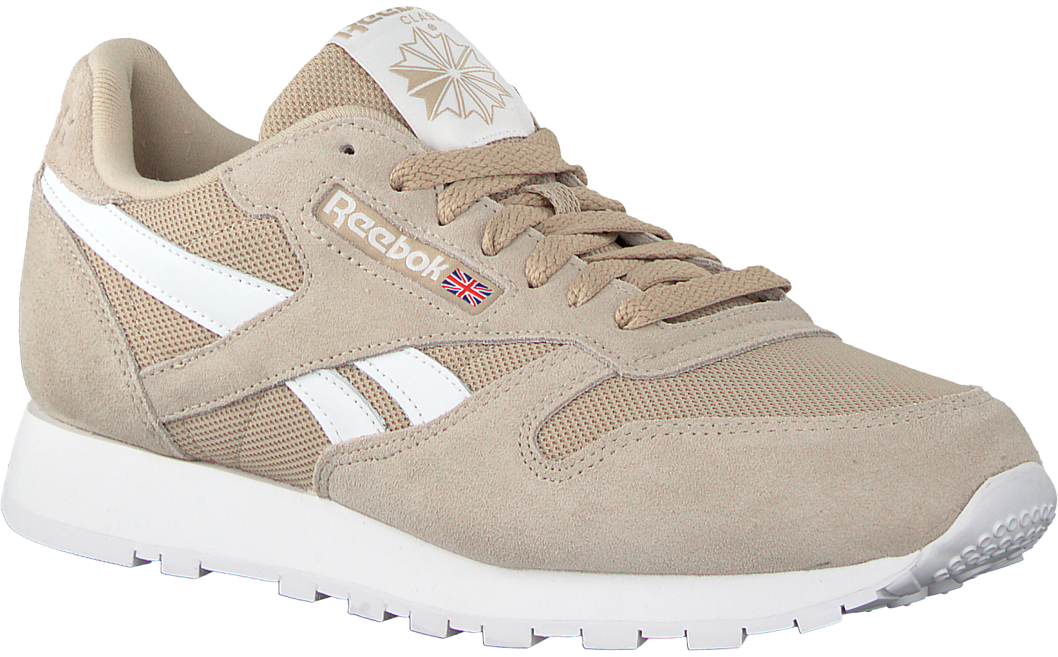 reebok beige trainers