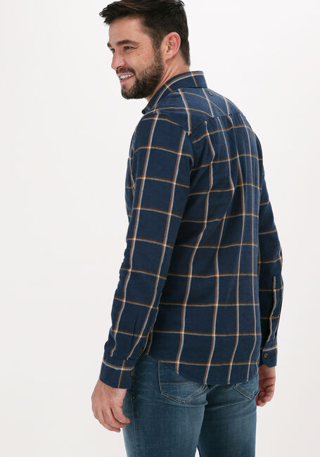 PME LEGEND Chemise décontracté LONG SLEEVE SHIRT TWILL Bleu foncé - large