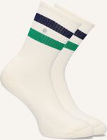 ALFREDO GONZALES Chaussettes ATHLETIC STRIPES en blanc - medium