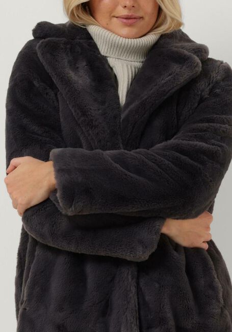 GOOSECRAFT Manteau Teddy CASABLANCA COAT en gris - large