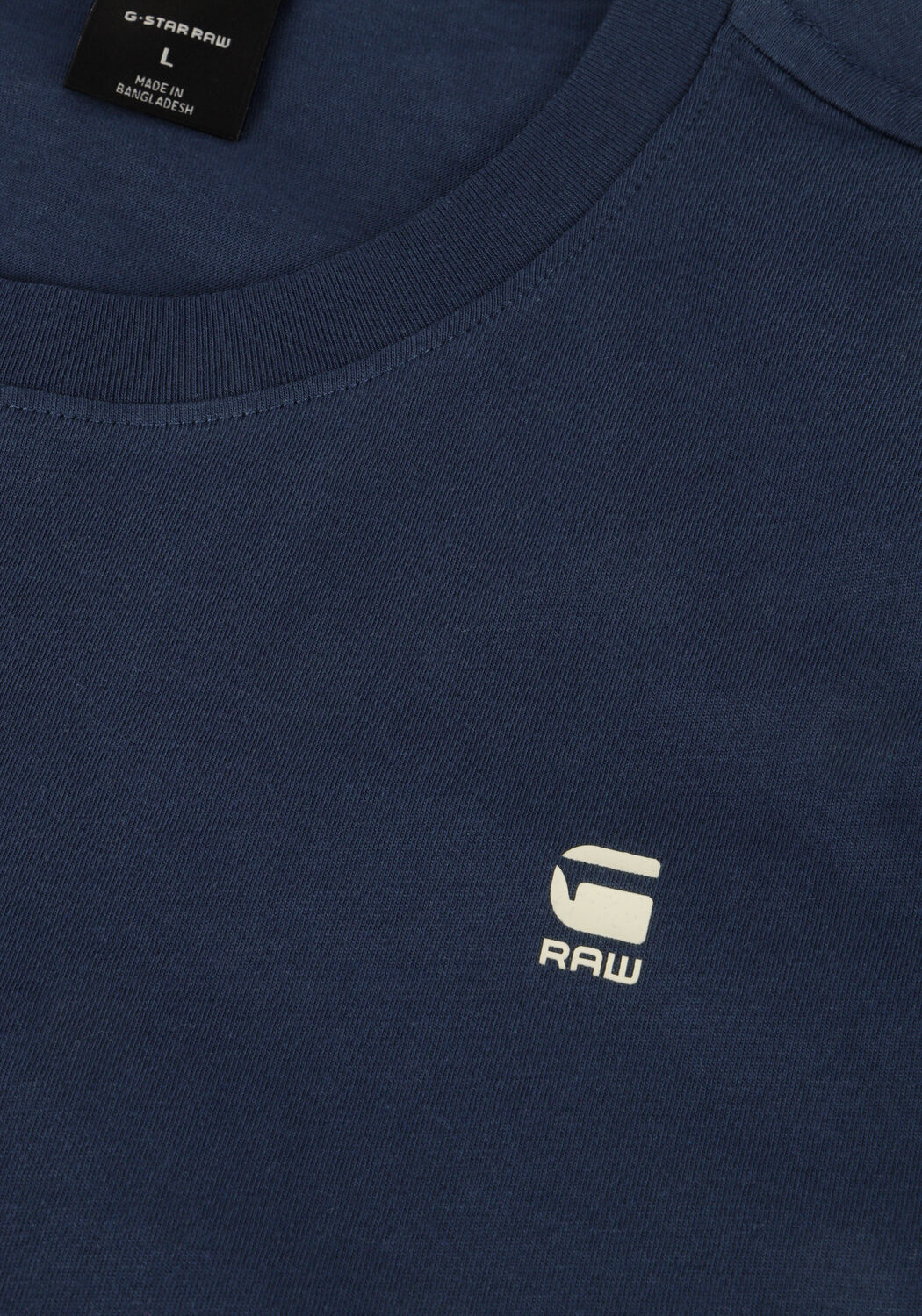 Donkerblauwe G-STAR RAW T-shirt LASH R T S/S - large