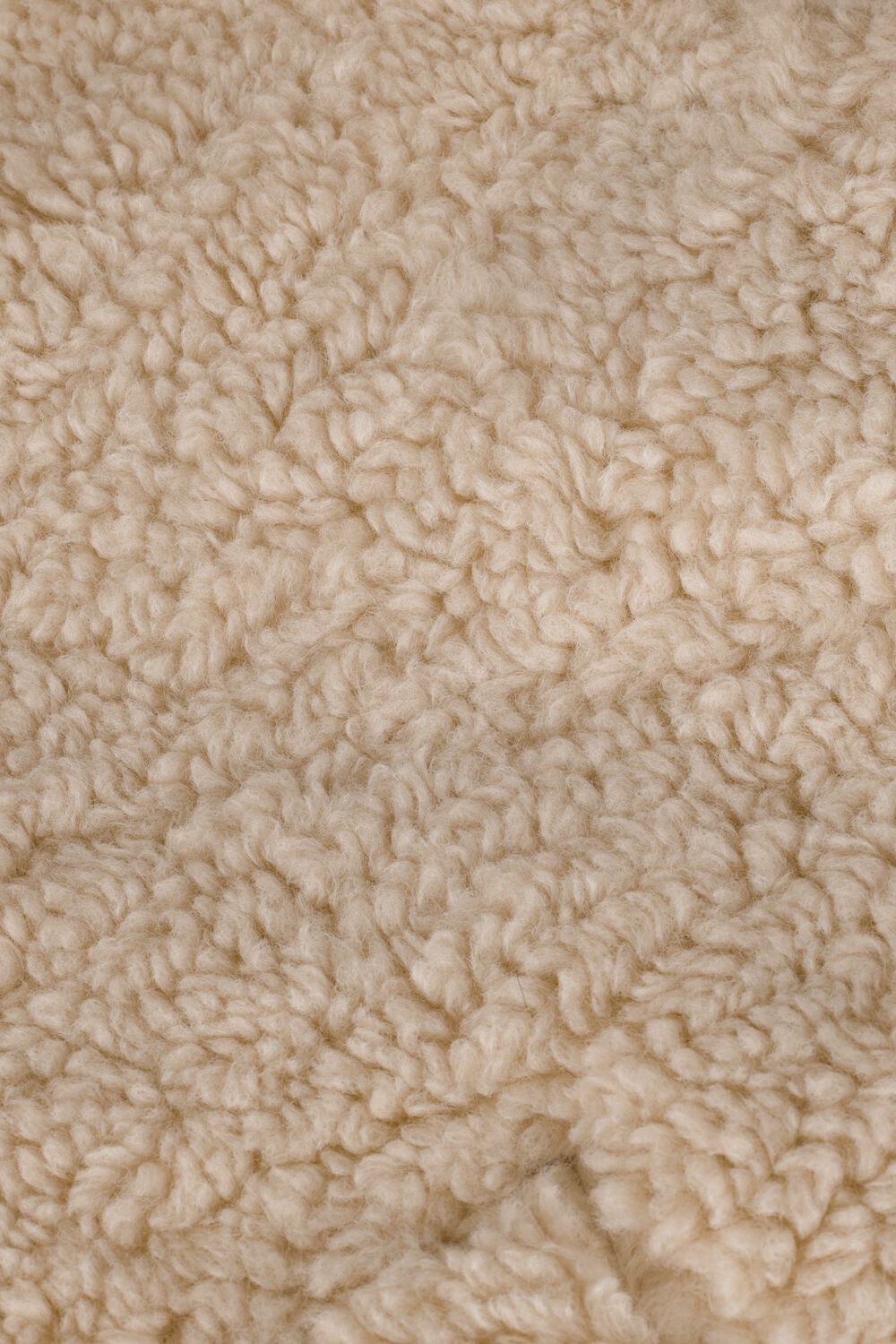 NOTRE-V Manteau Teddy TEDDY COAT LONG en beige - large