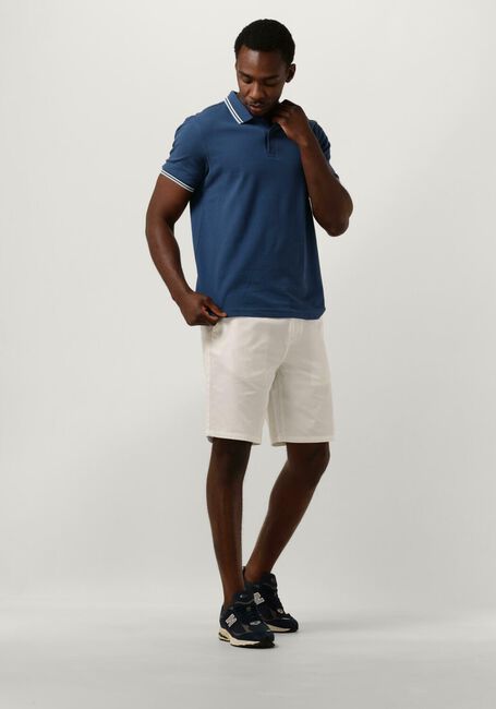 SCOTCH & SODA Pantalon courte STUART - GARMENT-DYED COTTON-BLEND TWILL SHORT Blanc - large