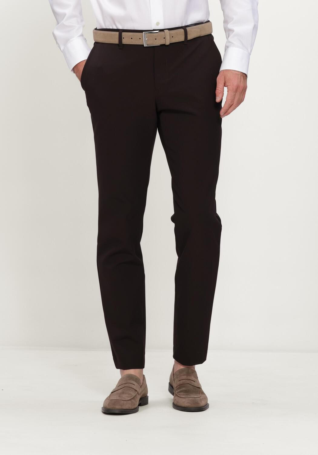 ALBERTO Pantalon MOVE en marron - large