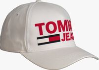 TOMMY HILFIGER Casquette TJU FLOCK PRINT CAP en blanc - medium