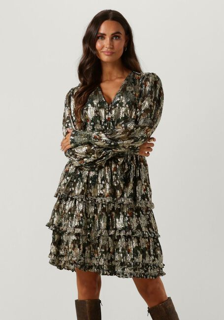 EST'SEVEN Mini robe EST'CITY DRESS 1 en vert - large