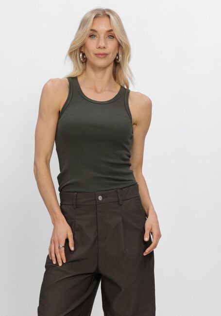WITHBLACK Haut WBLDORDI TANK Vert fonc&eacute; - large
