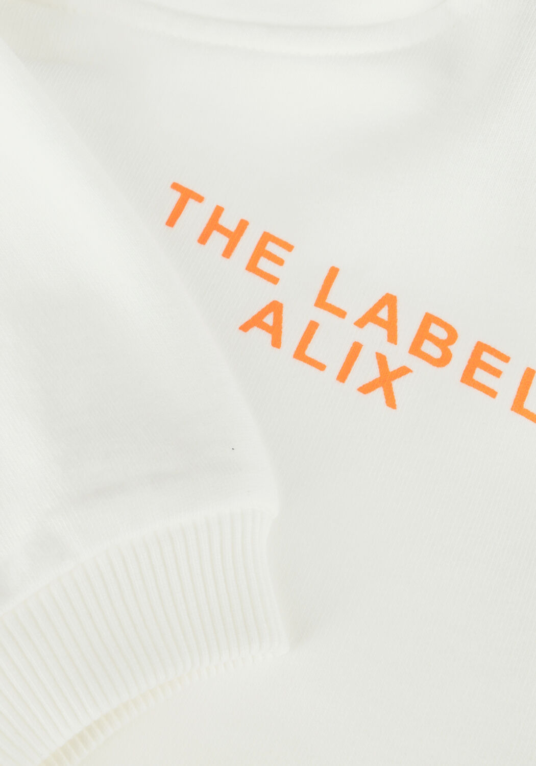 ALIX MINI Chandail KNITTED HOODIE en blanc - large