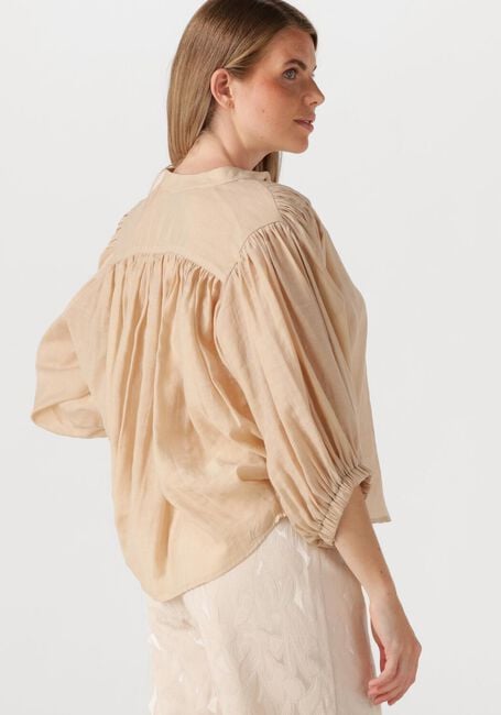 AMAYA AMSTERDAM JUNO BLOUSE Blouses en beige - large