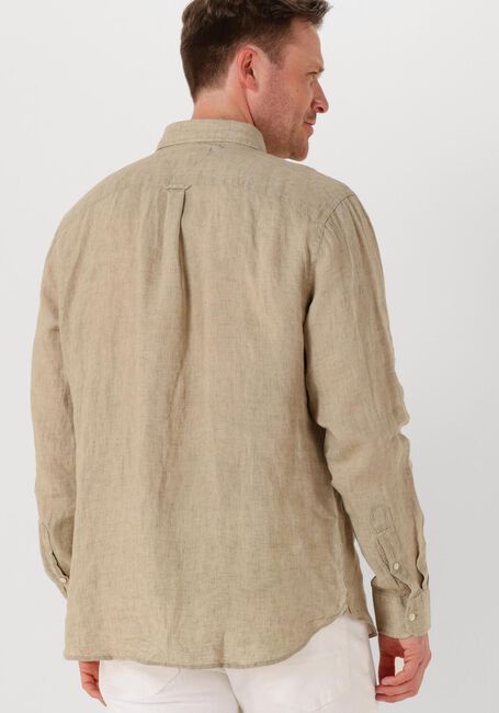 TOMMY HILFIGER Chemise décontracté PIGMENT DYED LI SOLID RF SHIRT en beige - large