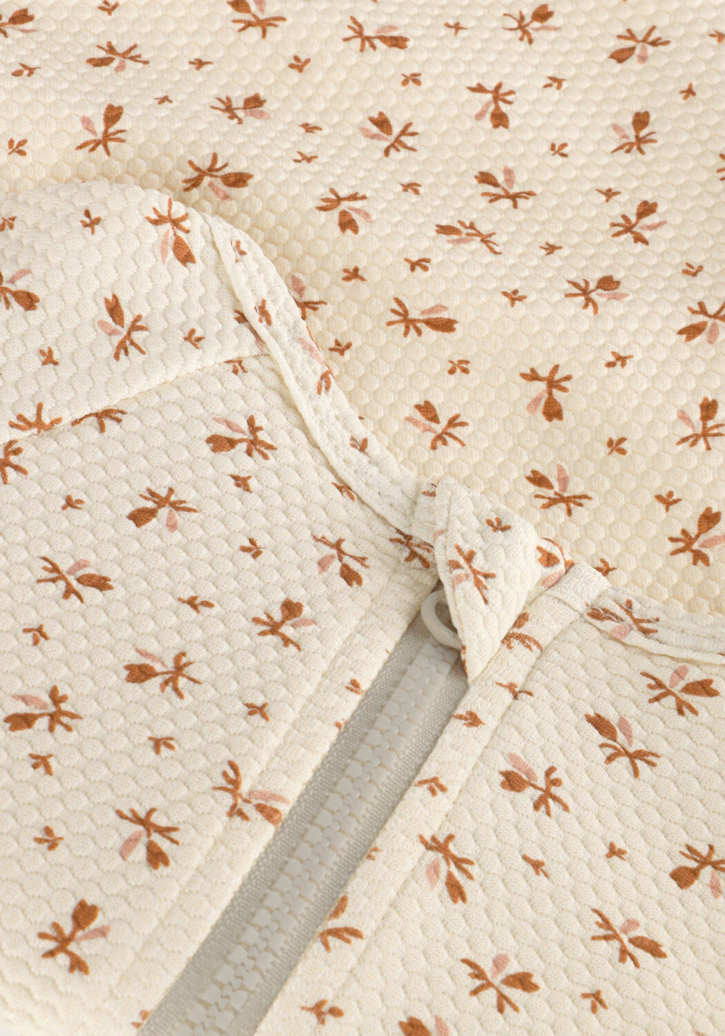 QUINCY MAE Maillots de bain OLIVIA RASHGUARD ONE-PIECE CLAY en beige - large