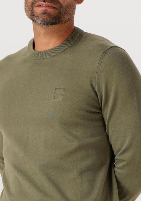 Groene BOSS ORANGE Trui KANAVANO_S - large
