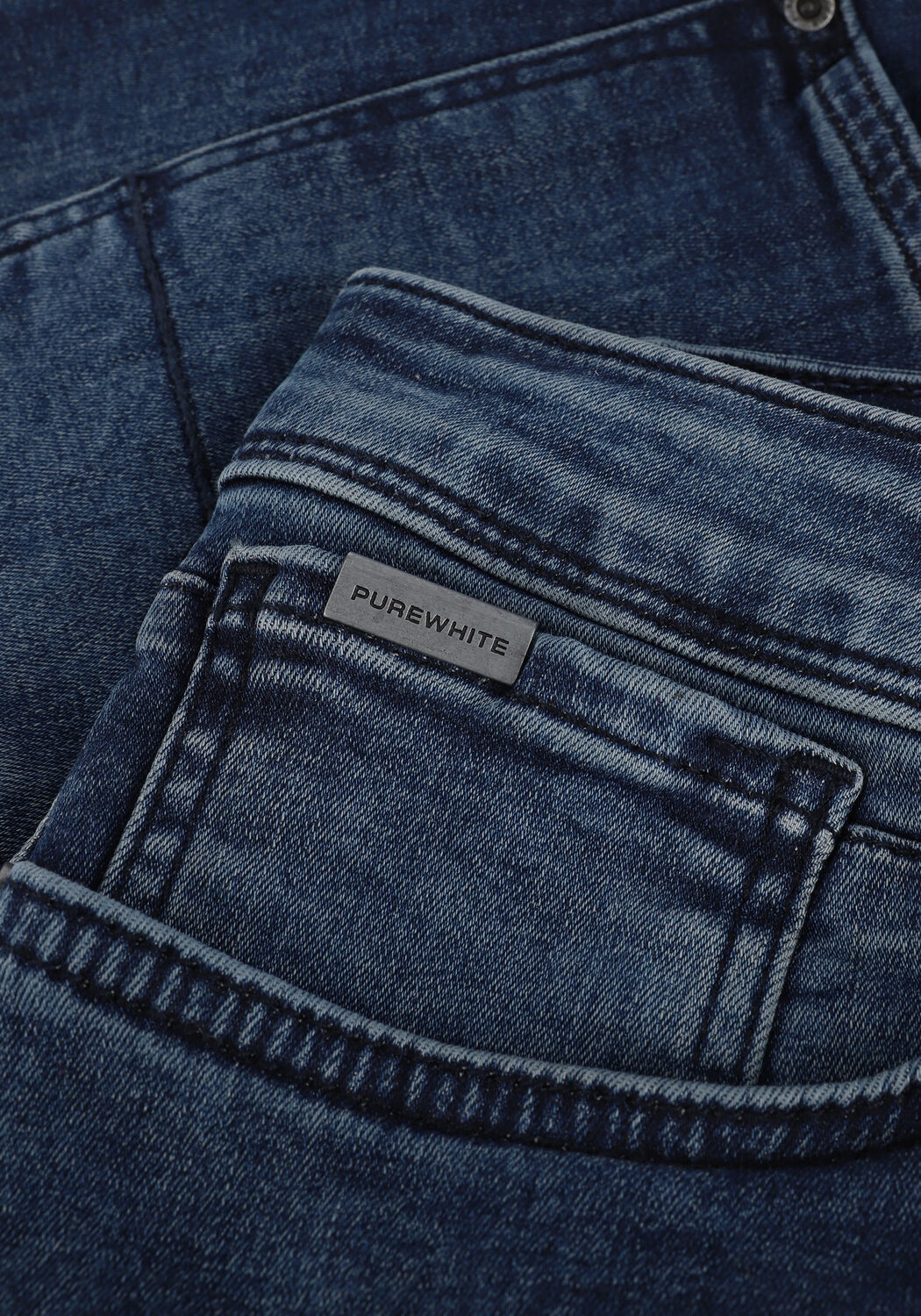 PUREWHITE Pantalon court THE STEVE W0882 en bleu - large