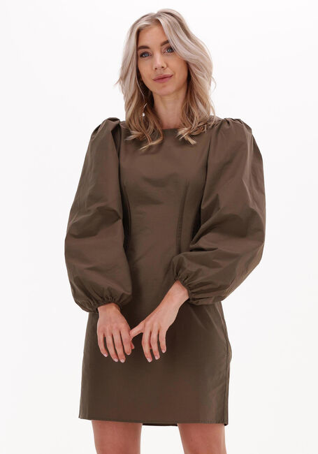 Groene GESTUZ Mini jurk BERNADETTEGZ LS DRESS - large