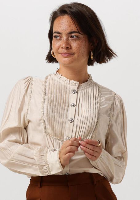 NUKUS MYANMAR BLOUSE Blouses en blanc - large