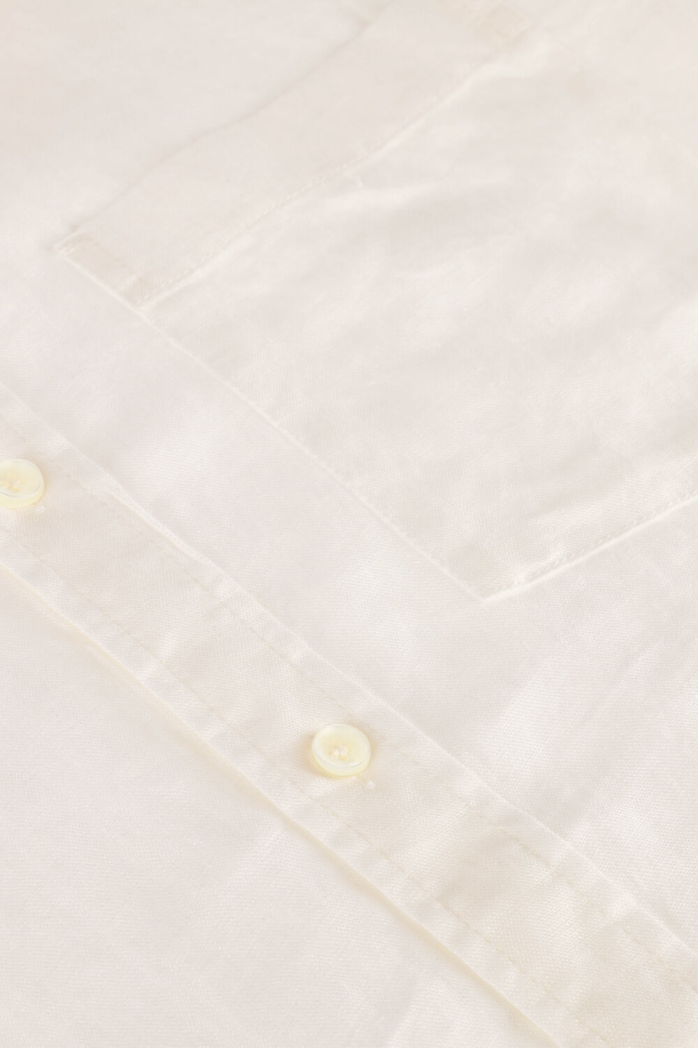 SCOTCH & SODA Chemise d&eacute;contract&eacute; LINEN SHIRT &Eacute;cru - large