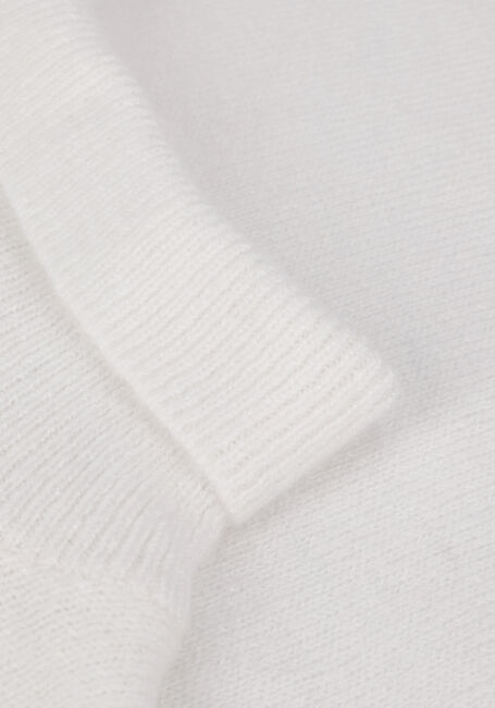 NA-KD Mini robe HIGH NECK KNITTED MINI DRESS en blanc - large