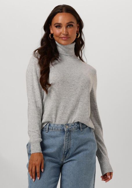 ANOTHER LABEL Pull MILLA KNITTED PULL Gris clair - large
