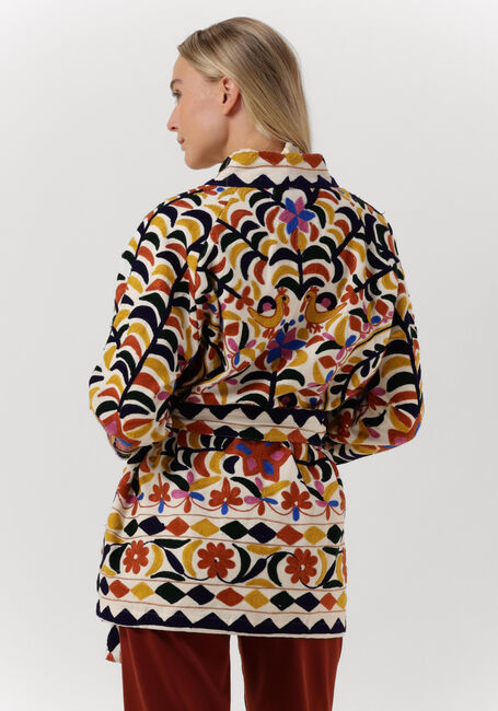 Gebroken wit SISSEL EDELBO Kimono SALOME BLANKET JACKET - large