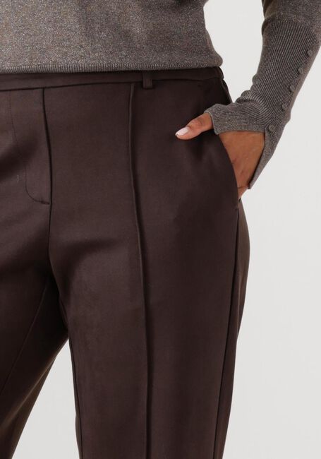 NUKUS Pantalon large JILL PANTS SCUBA en marron - large