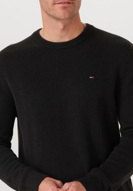 TOMMY JEANS Pull TJM SLIM ESS SWEATER EXTS en noir - large